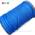 1 cm Polyester -Gurtband Blue Stripe Polyester Gurtband